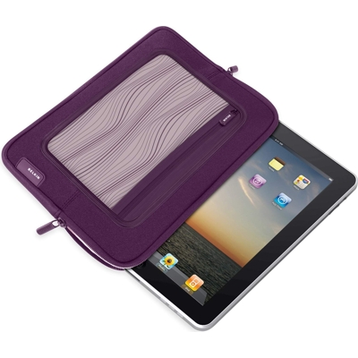 Belkin  on Belkin F8n275cw128 Vue Sleeve   Plum   Ipad   Ipad 2   The New Ipad  3