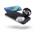 Zens Aluminium Series 4 in 1 Wireless Charger + Watch mit USB-C Netzteil 45W | 2x 10W | Qi | schwarz | ZEDC14B/00