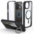 ESR Armor Tough HaloLock Case mit Stash Stand | Apple iPhone 15 Pro Max | transparent/schwarz | 1A6790102