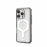 UAG Urban Armor Gear Plyo MagSafe Case | Apple iPhone 16 Pro | ash (grau)/transparent/weiß | 114480113141