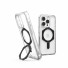 UAG Urban Armor Gear Plyo XTE MagSafe Kickstand Case | Apple iPhone 16 Pro | ice (transparent)/schwarz | 11449011404G