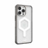 UAG Urban Armor Gear Plyo MagSafe Case | Apple iPhone 16 Pro Max | ash (grau)/transparent/weiß | 114481113141